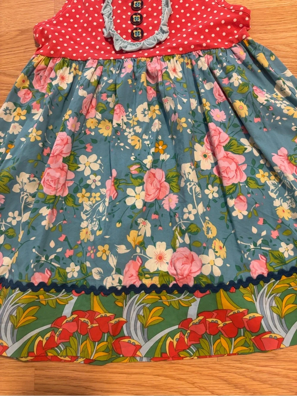 “Matilda Jane” dress with matching shorties size 4 in EUC